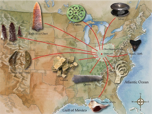 Hopewell Artifact Map Locator - Exotic Map PageFit