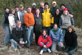 MLMDP participants at Bandelier.