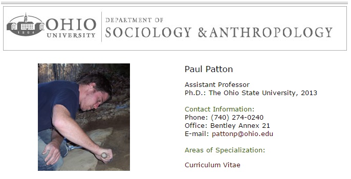 Paul Patton - OU Profile