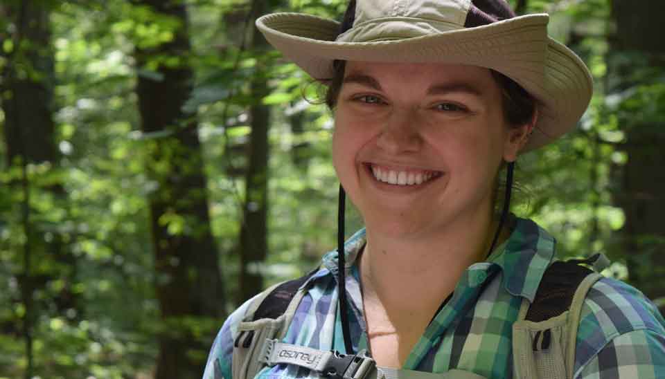 Samantha Dean is a Master’s degree student surveying reptiles and amphibians at Farm Lane. Samantha Dean is a Master’s degree student surveying reptiles and amphibians at Farm Lane.