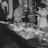 Eleanor Roosevelt Entertaining at Val-Kill