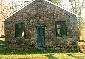 Mt. Frisby AME Church, near the former African-american community of Six Penny.