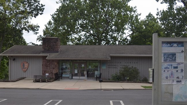 Hopewell Furnace Visitor Center.