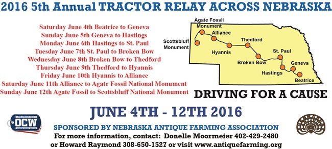Tractor Relay Map Tractor Relay Map