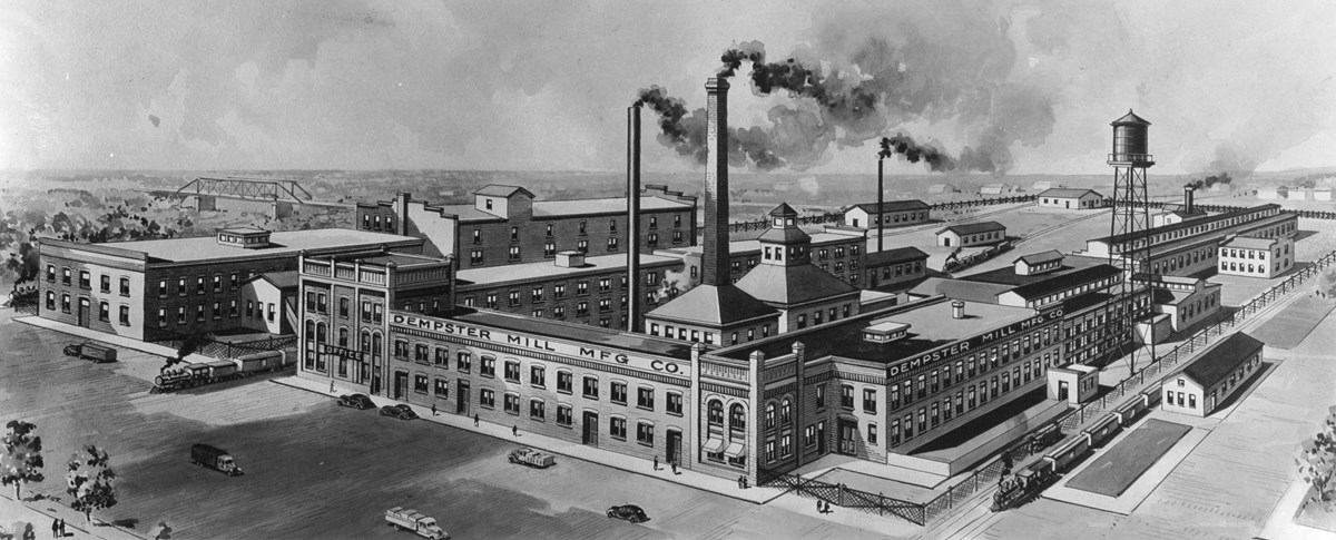 1901 Letterhead Beatrice Nebraska Dempster Mill Manufacturing 