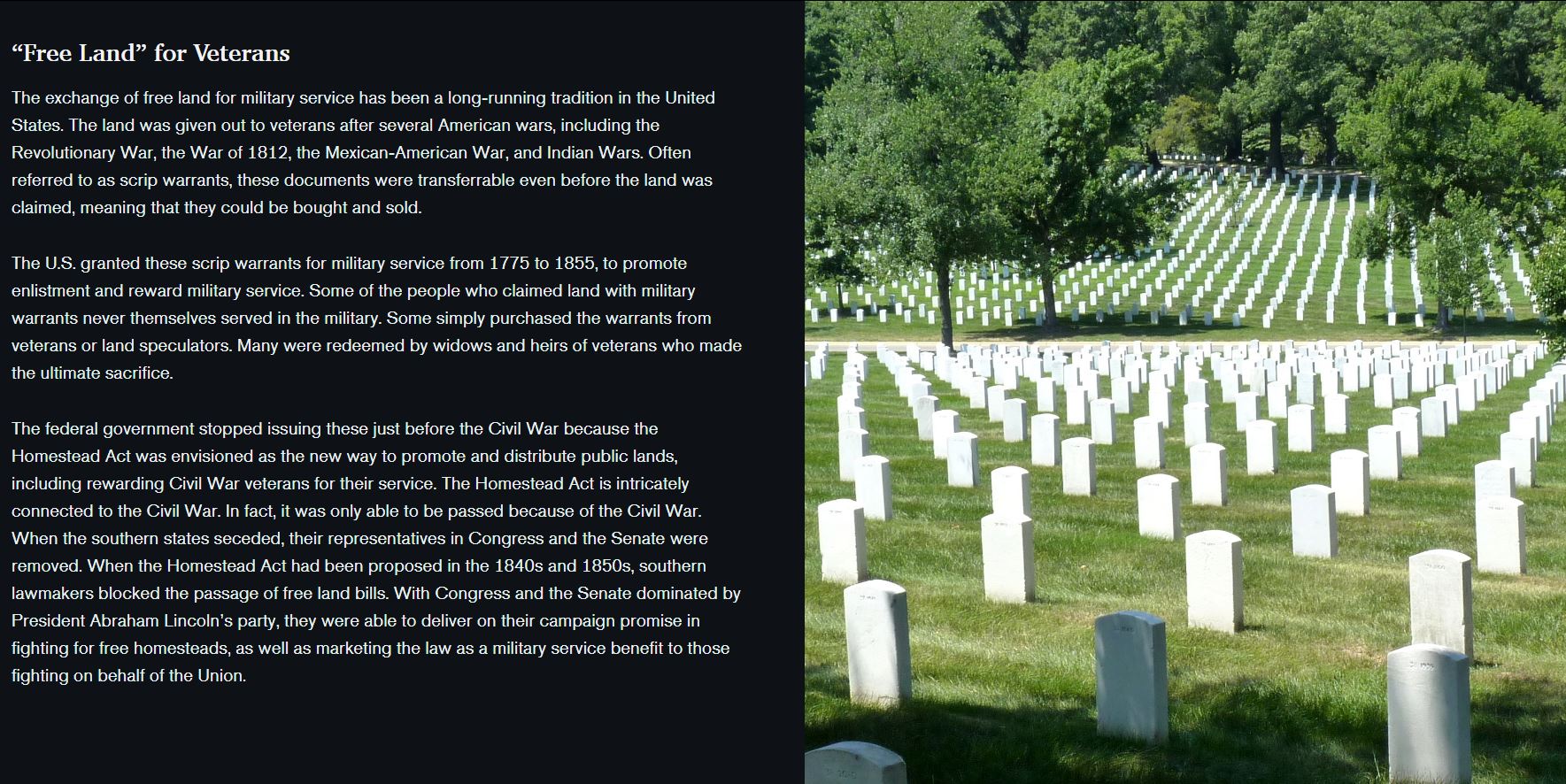 Veterans who Homesteaded - Homestead National Historical Park (U.S ...