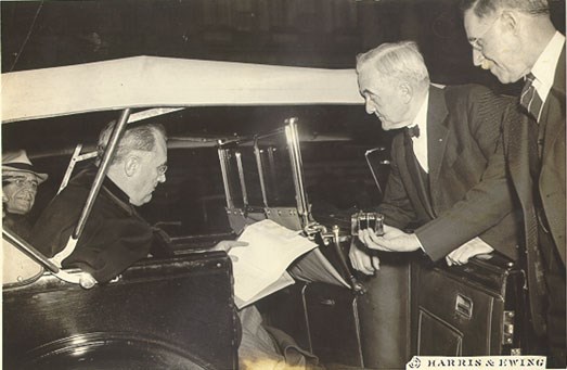 Roosevelt Signing Roosevelt Signing