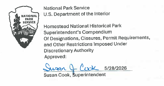 Superintendent signature for 2026 Compendium.