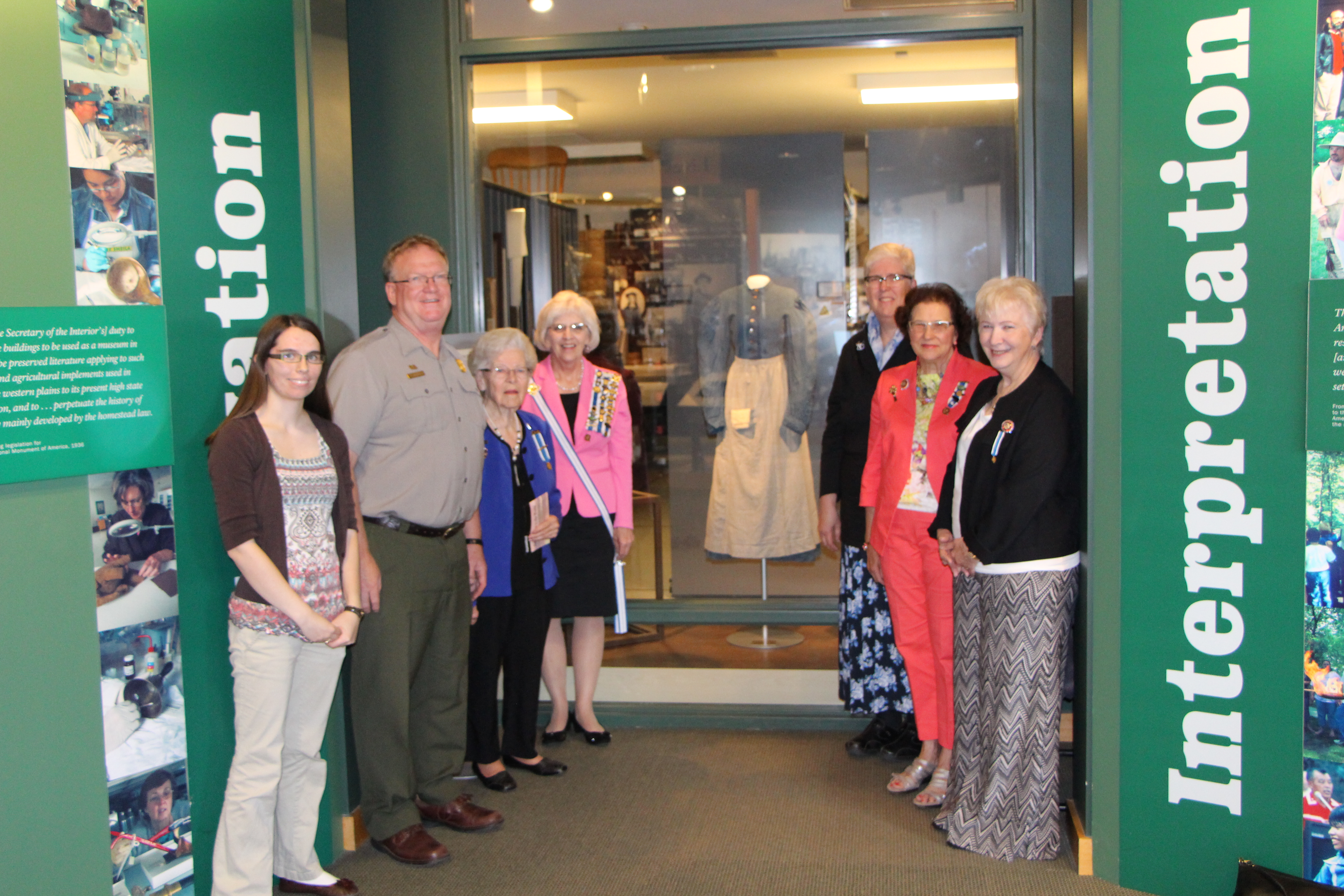 DAR Visit at Homestead National Monument of America