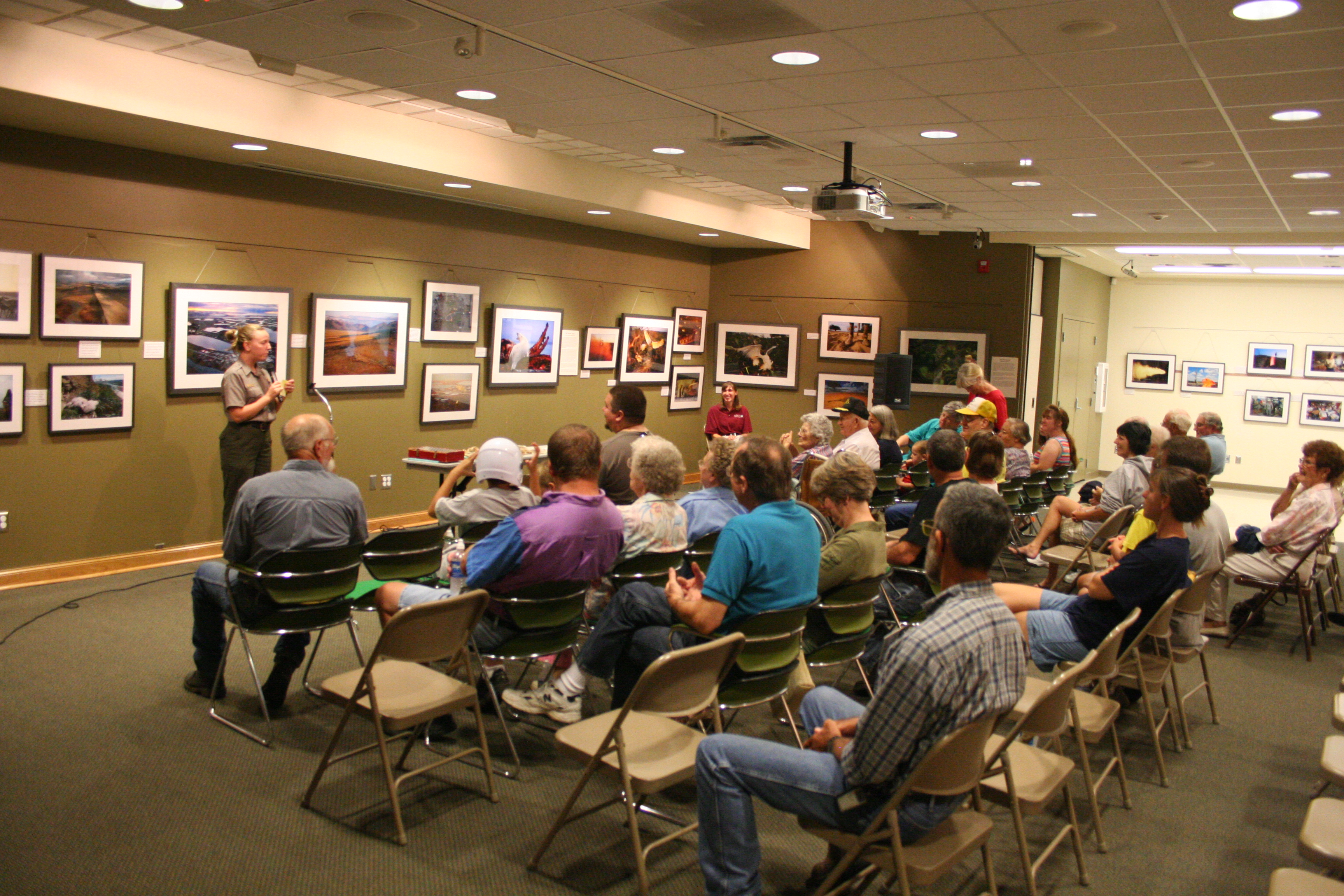 Meeting at Homestead Education Center