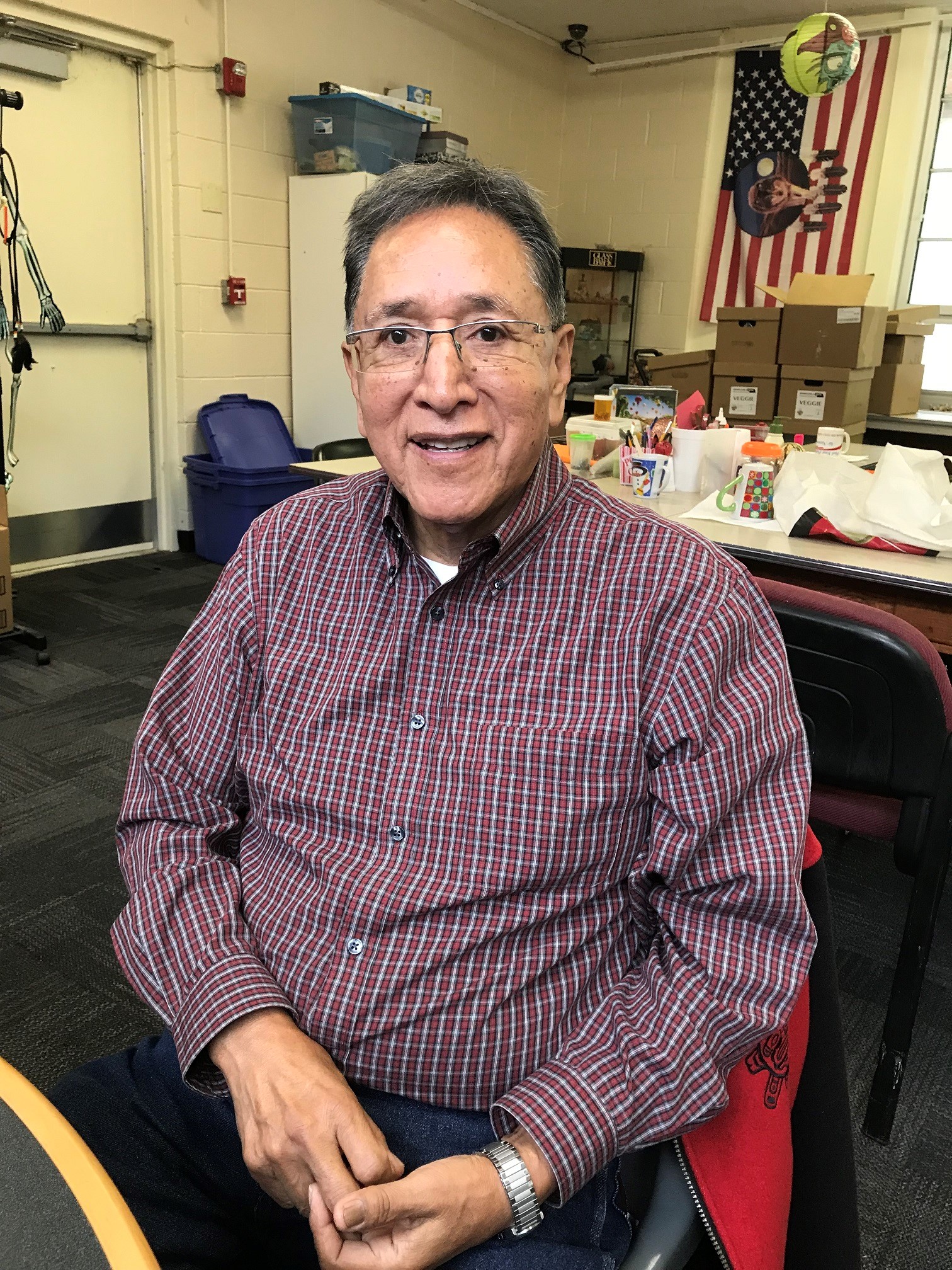Dr. Rudi Mitchell of the Omaha Indian Nation Dr. Rudi Mitchell