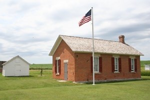 Freeman School exterior, Homestead