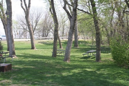 Picnic area near Education Center