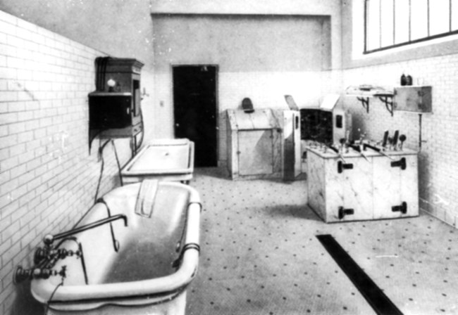 Fordyce Bathhouse Hydrotherapy Room