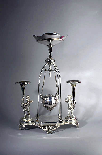 1883 Epergne belonging to Madge and David Wallace, Truman Home