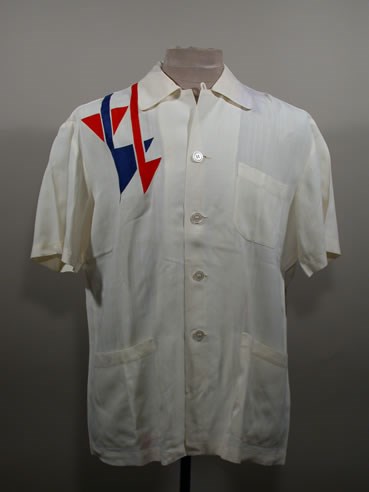 Sport shirt, Mal Marshall. HSTR 17398.