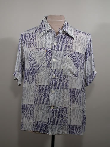 Sport shirt, Tropical Prints by McCoy. HSTR 17403. Sport shirt, Tropical Prints by McCoy. HSTR 17403.