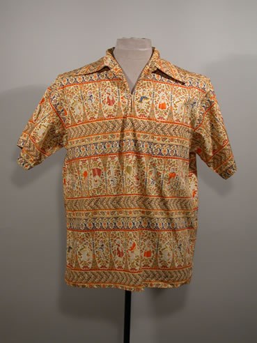 Sport shirt, unknown maker. HSTR 17404.