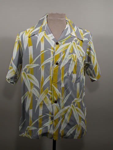 Sport shirt, Lauhala. HSTR 17410. Sport shirt, Lauhala. HSTR 17410.