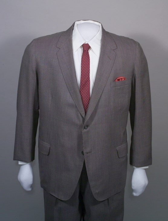 Gray sharkskin suit, HSTR 19805