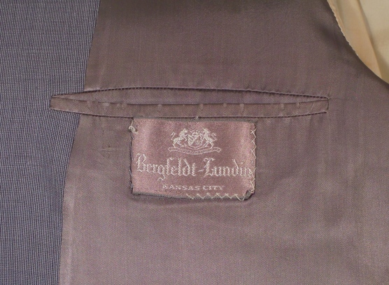 Gray suit label, HSTR 19805