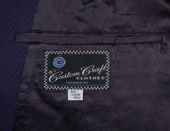 Suit label, HSTR 20521