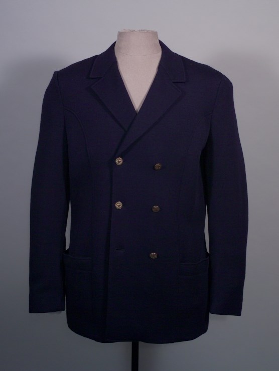Navy wool suit, HSTR 20557