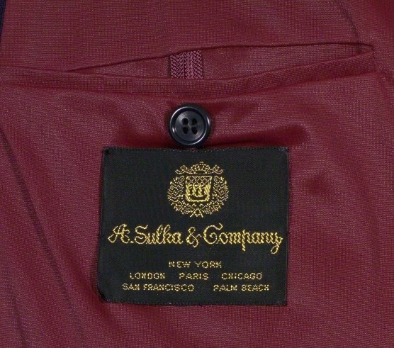 Suit label, HSTR 20557