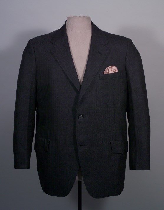 Gray striped suit, HSTR 20572