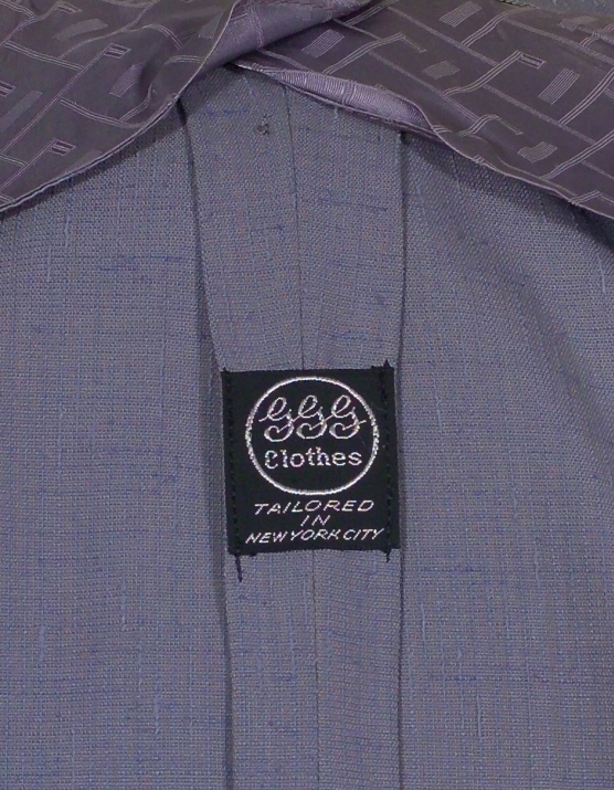 Suit label, HSTR 20593