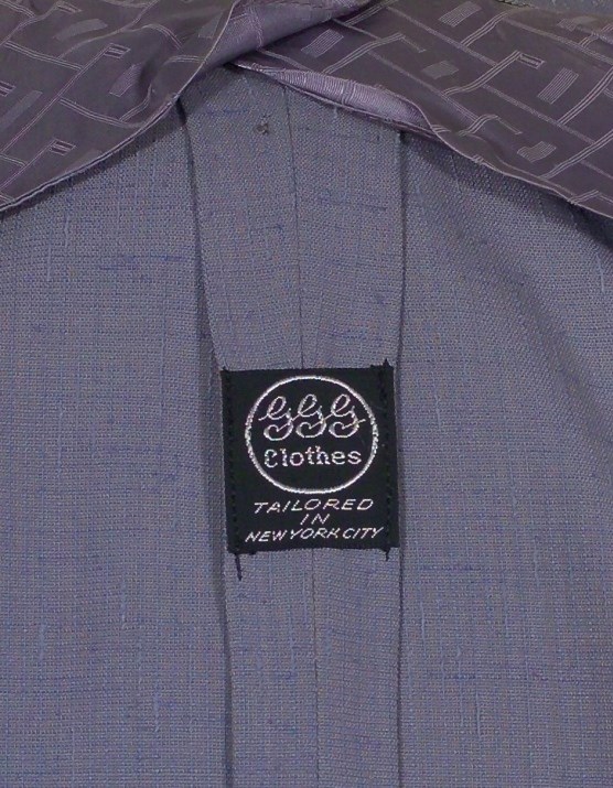 Suit label, HSTR 20593