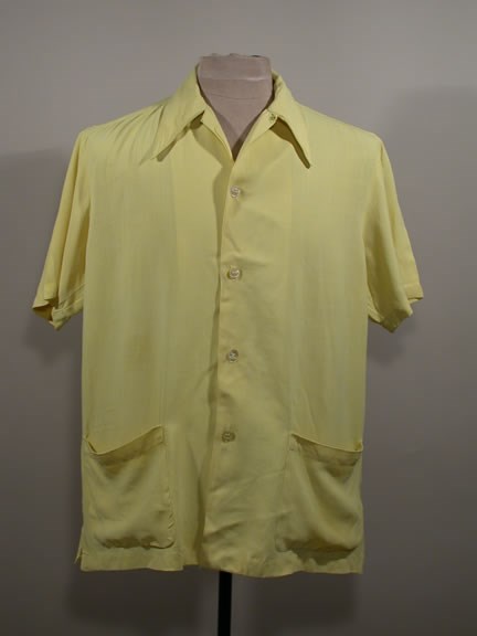 Sport shirt, Mal Marshall. HSTR 23571. Sport shirt, Mal Marshall. HSTR 23571.