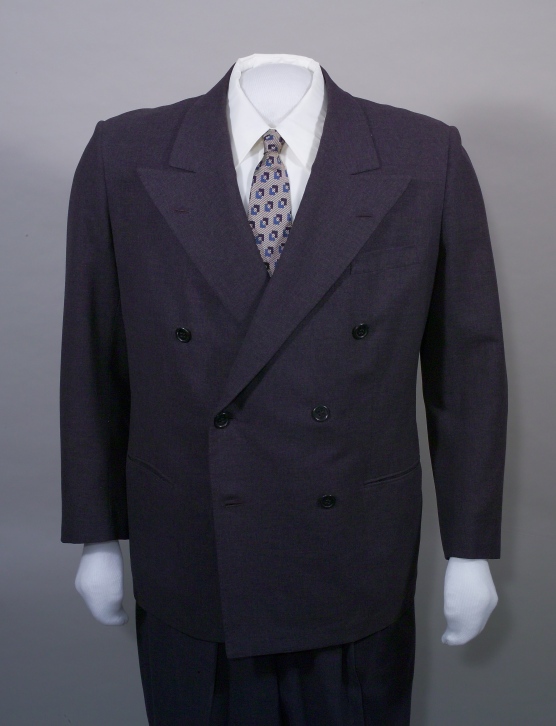 Slate blue suit, HSTR 3867