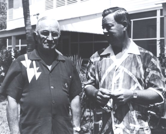 President Truman with Joseph Feeney, 1952.