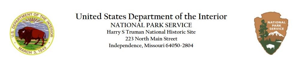 NPS Header for Harry S. Truman NHS