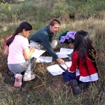 Outdoor education class.