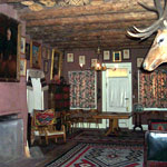 Interior of Hubbell family home. Interior of Hubbell family home.