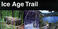 The Ice Age National Scenic Trail brochure. The Ice Age National Scenic Trail brochure.