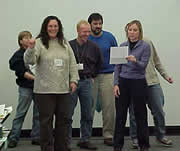 Photo: Certifiers expressing their appreciation to the IDP staff