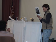 Photo: One of the workshop highlights: puppet show
