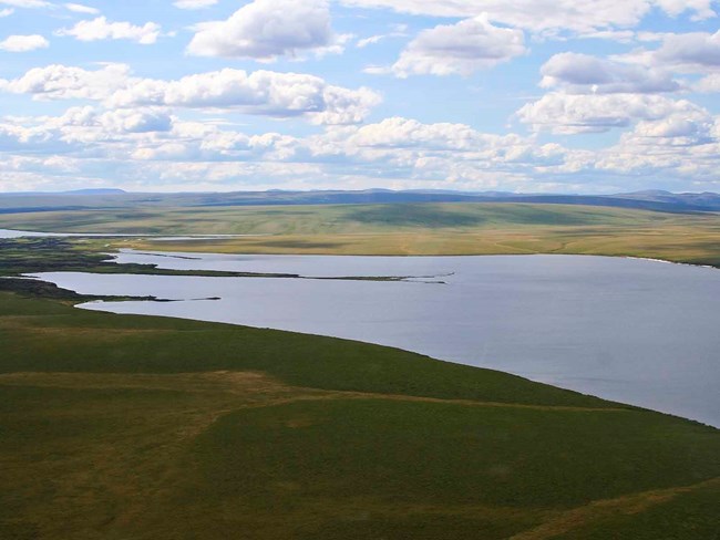 Imuruk Lake in Bering Land Bridge Preserve.