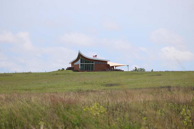 Visitor Center at Homestead National Monument of America