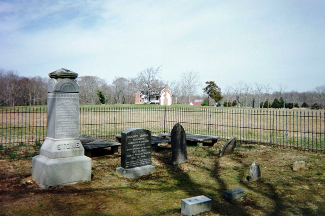 Cemetery at Thomas Stone National Historic Site Cemetery at Thomas Stone National Historic Site