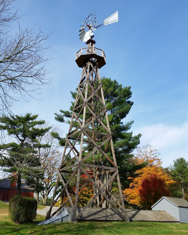 Windmill at Sagamore Hill National Historic Site Windmill at Sagamore Hill National Historic Site