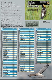 Saratoga NHP Bird Checklist