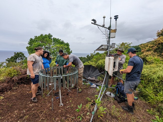 Climate stations are located throughout PACN parks.