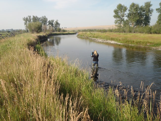 Streams monitoring at Grant-Kohrs Ranch National Historic Site