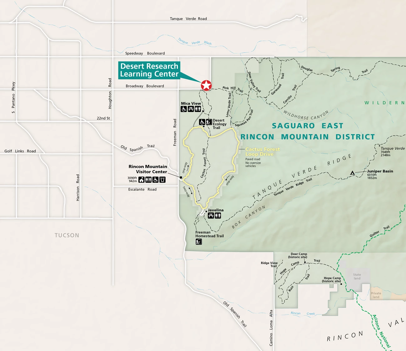 DRLC map Location of DRLC
