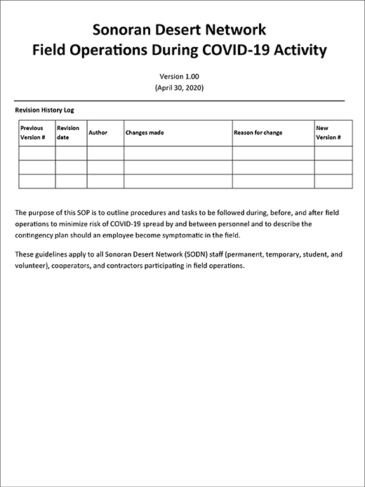 Cover of document
