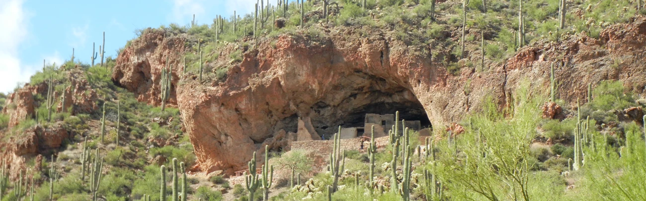 Cliff dwellings, Tonto National Monument Cliff dwellings, Tonto National Monument
